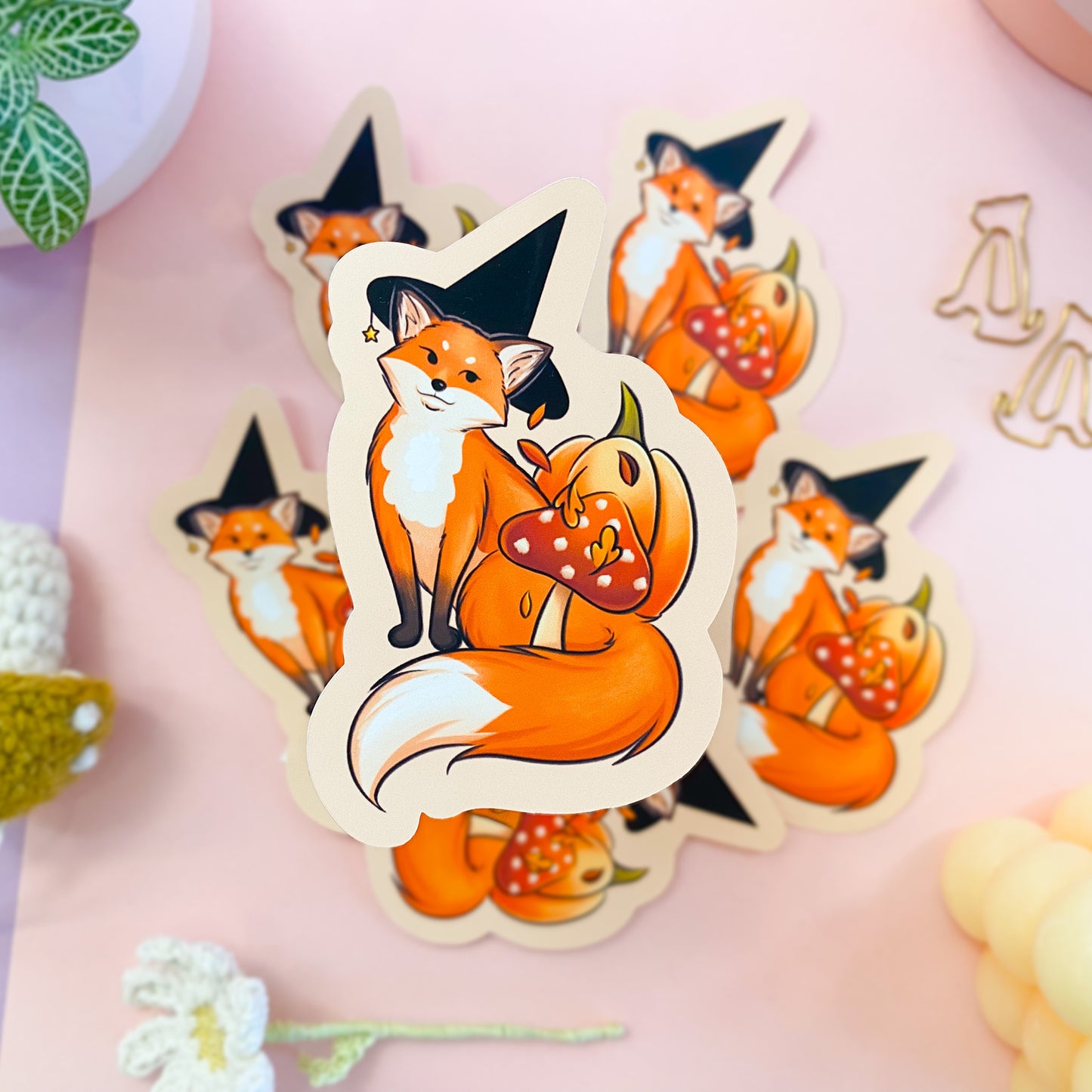 Fox Witch sticker