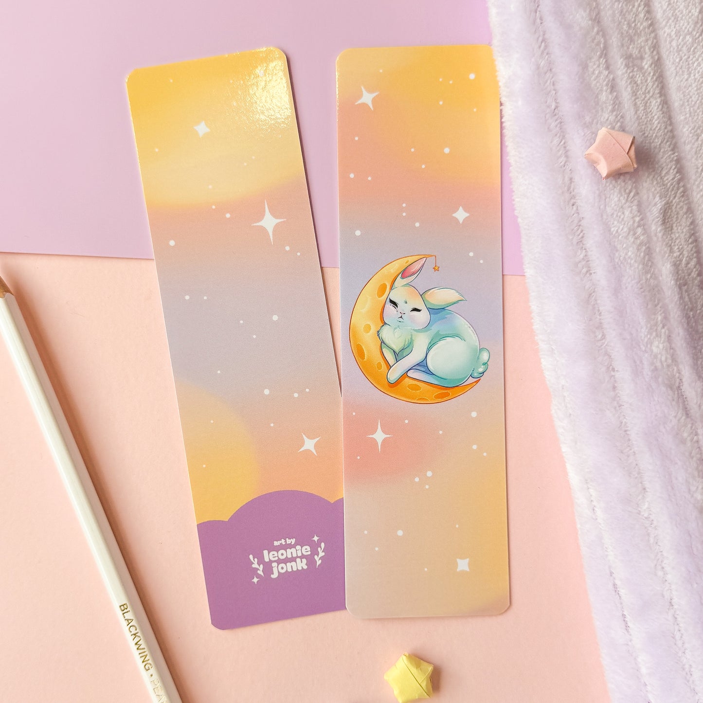 Moon bunny Bookmark