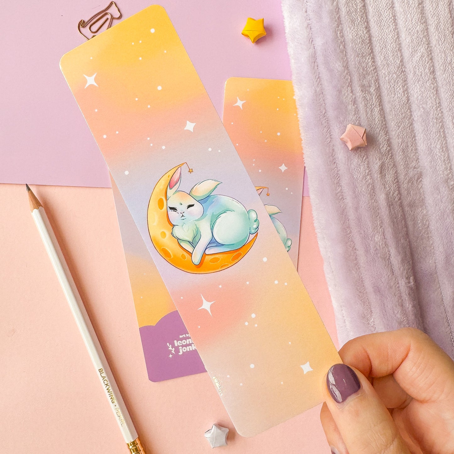 Moon bunny Bookmark
