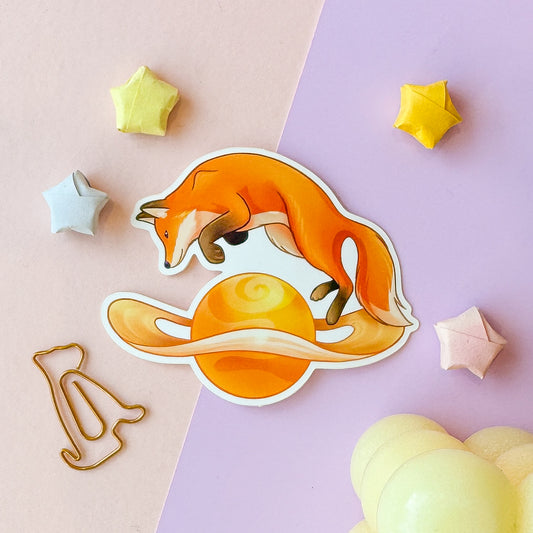 Saturn Fox sticker