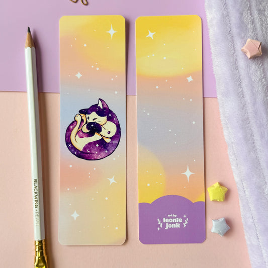 Galaxy Cat Bookmark