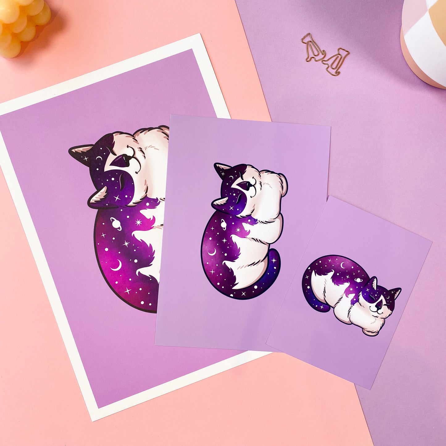 Astrocat Art Print