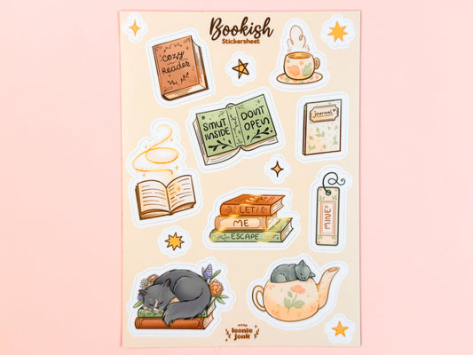 Bookish Stickersheet