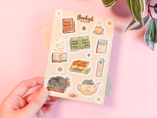 Bookish Stickersheet