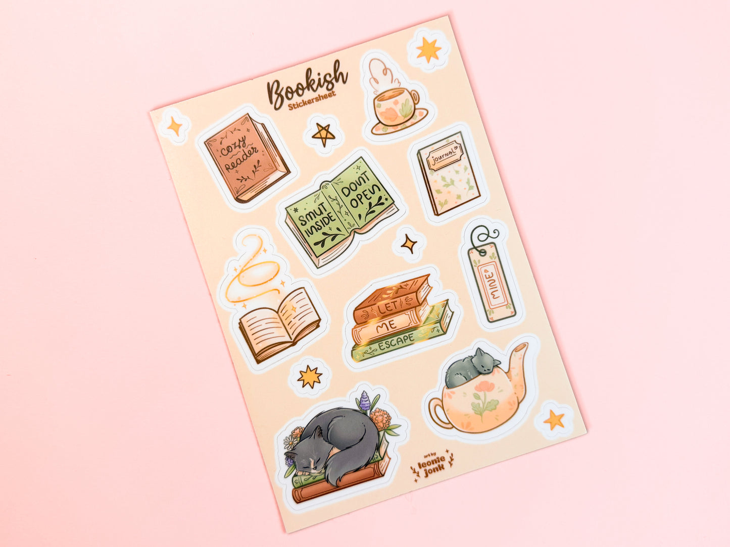 Bookish Stickersheet