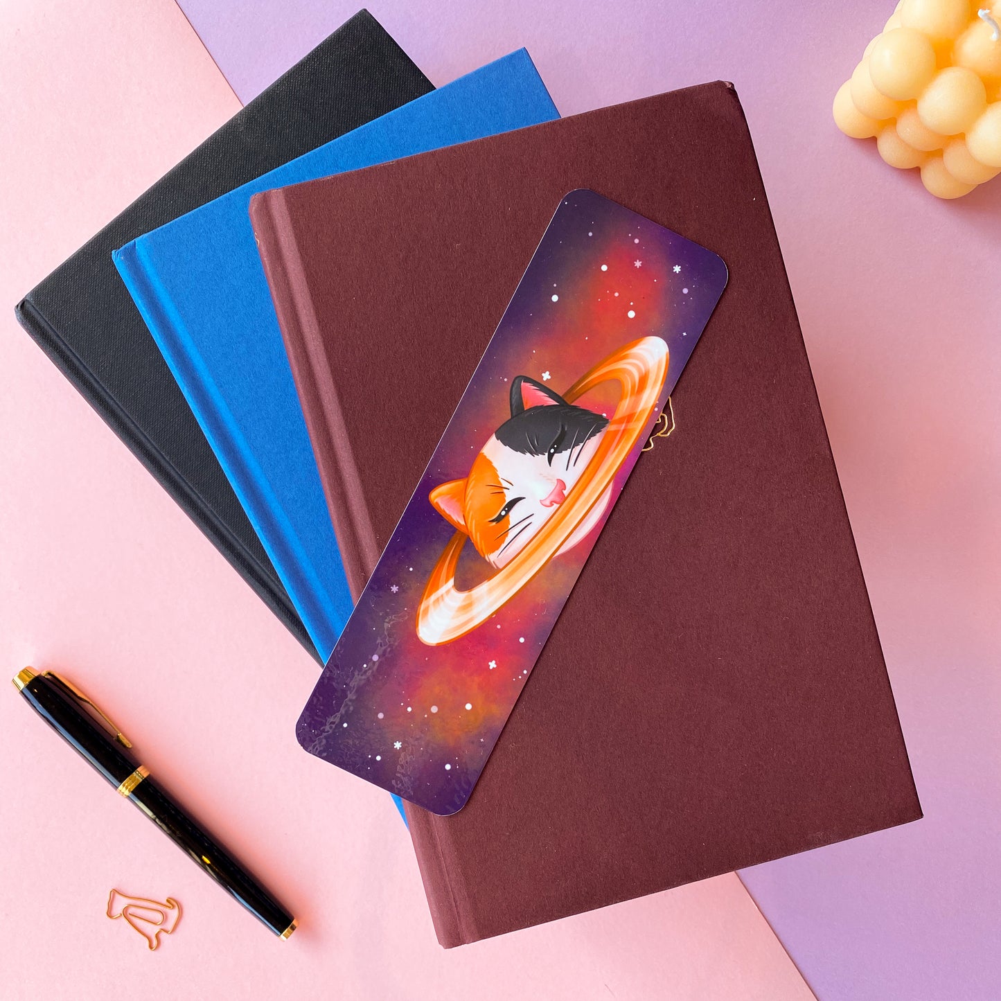 Caturn Bookmark