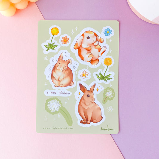 Bunny Stickersheet