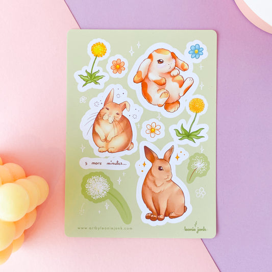 Bunny Stickersheet