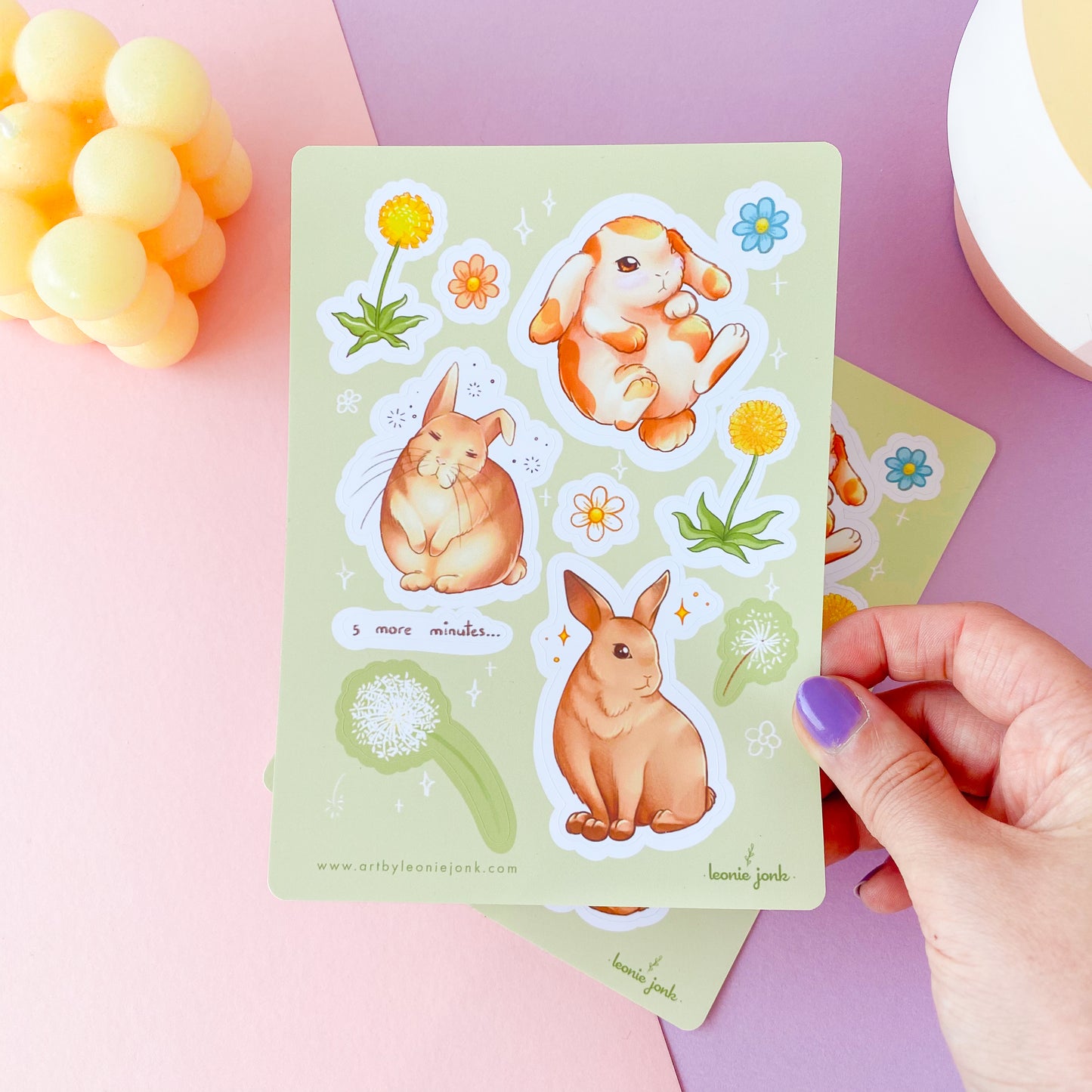 Bunny Stickersheet