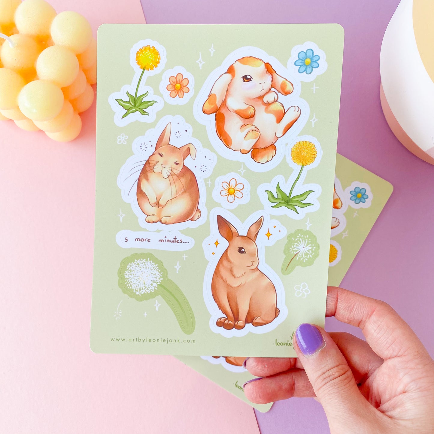 Bunny Stickersheet