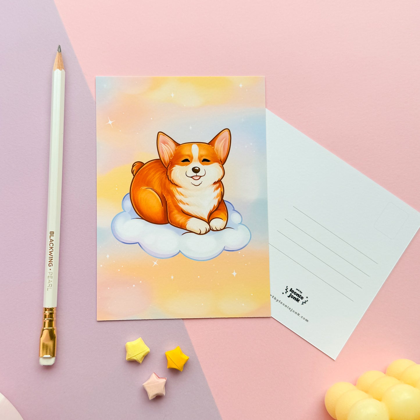 Corgi Art Print