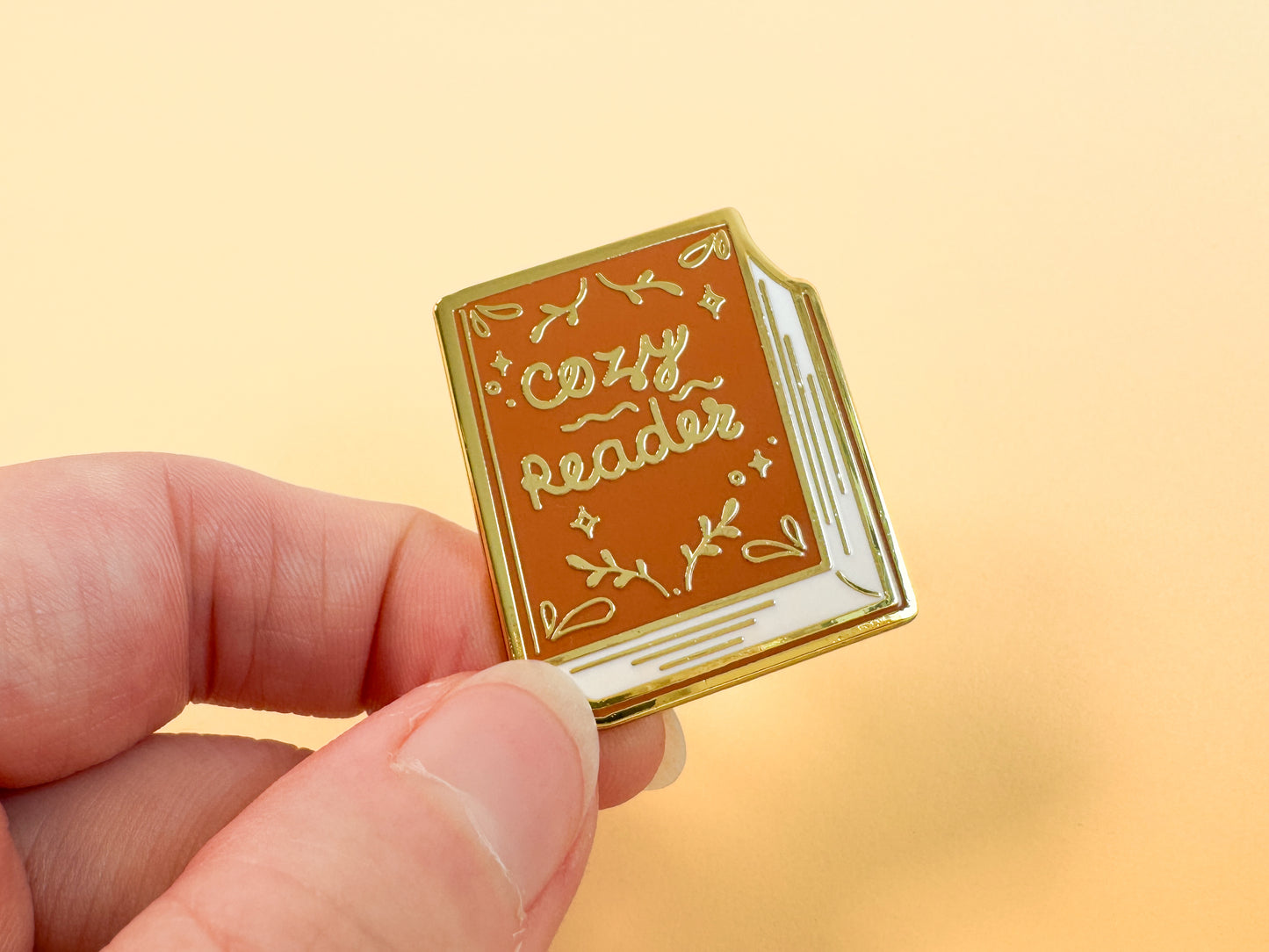 Cozy Reader - Enamel Pin