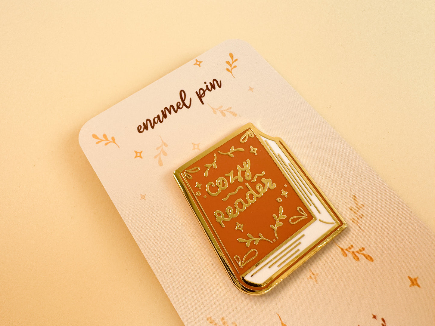 Cozy Reader - Enamel Pin
