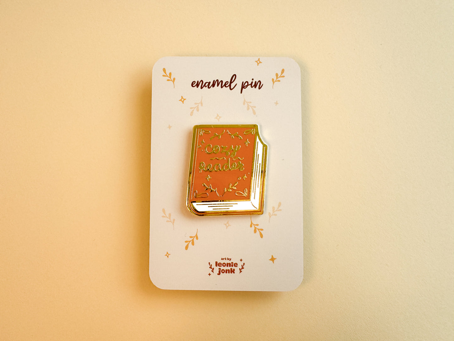Cozy Reader - Enamel Pin