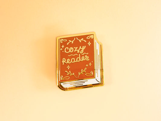 Cozy Reader - Enamel Pin