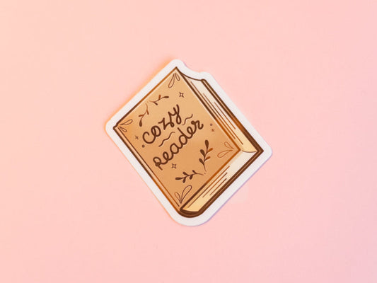 Cozy Reader Sticker