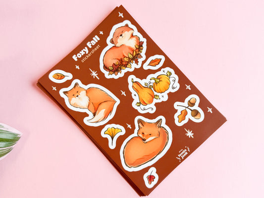 Foxy Fall Stickersheet