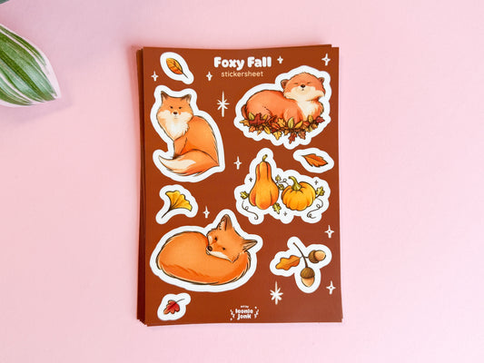 Foxy Fall Stickersheet