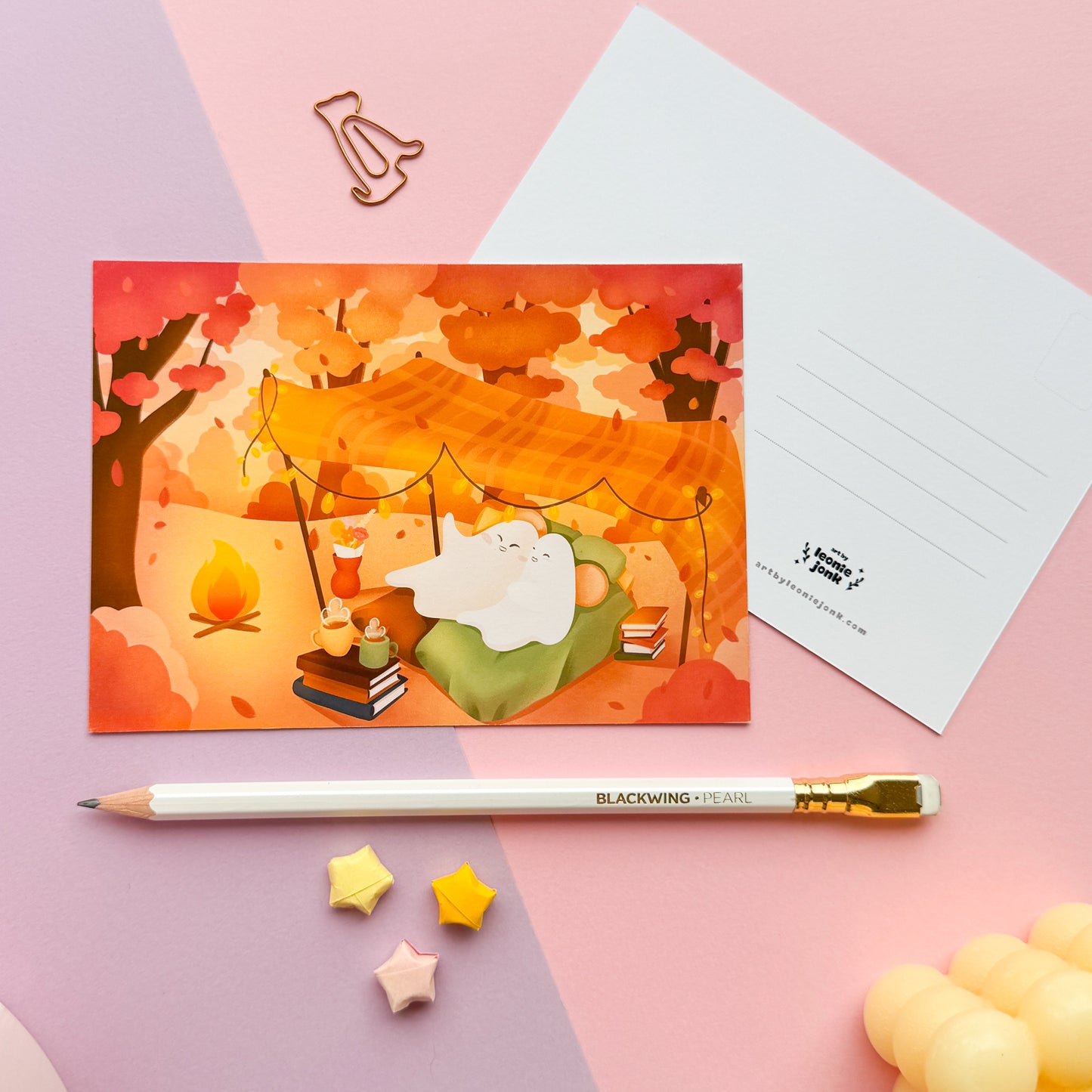 Ghostie Date Art Print