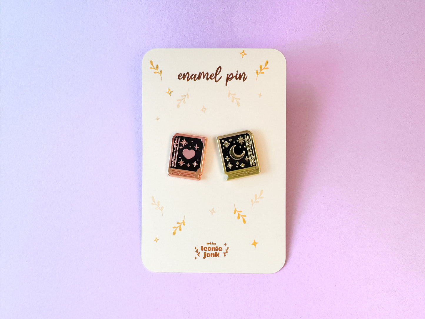 Mini Books - Collar Pin Set