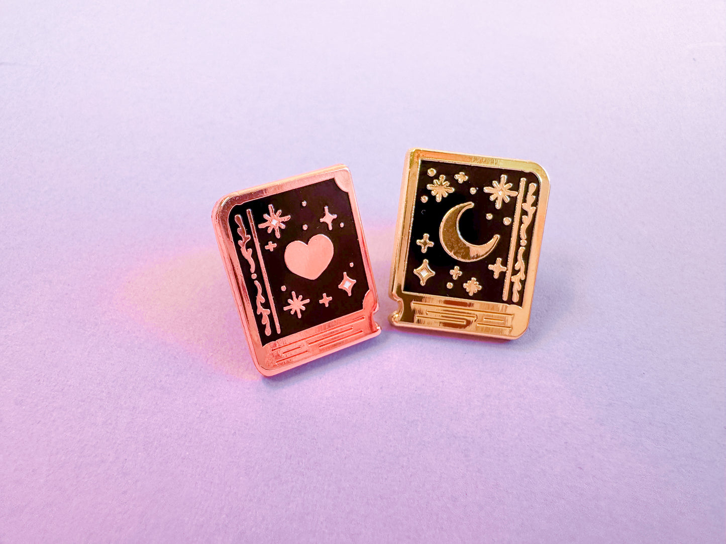 Mini Books - Collar Pin Set