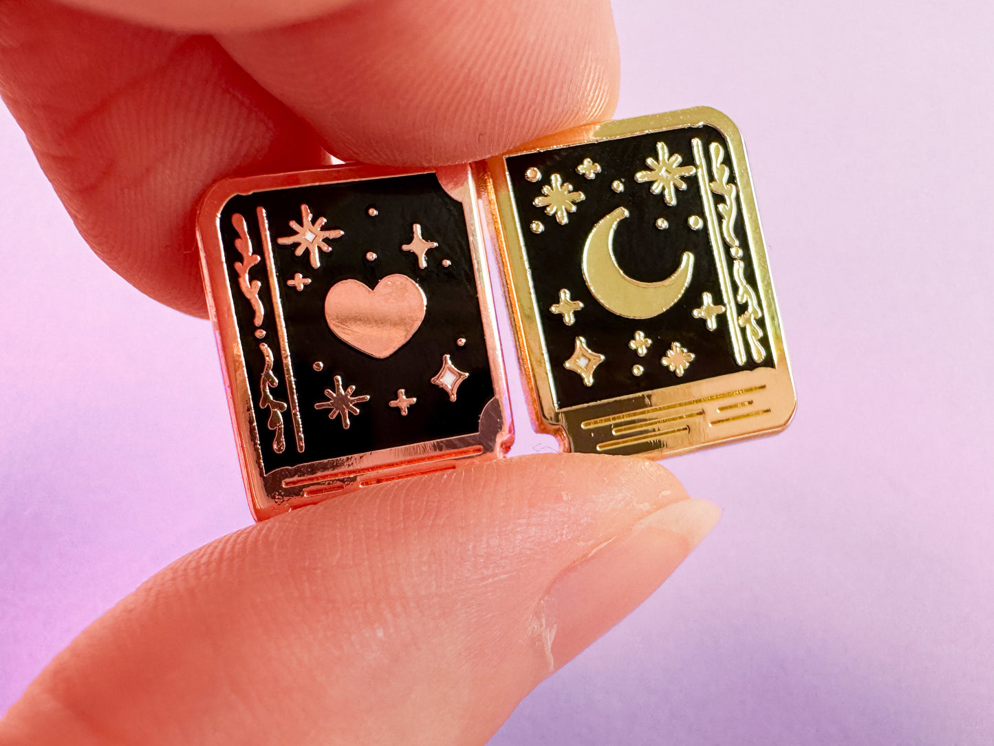 Mini Books - Collar Pin Set