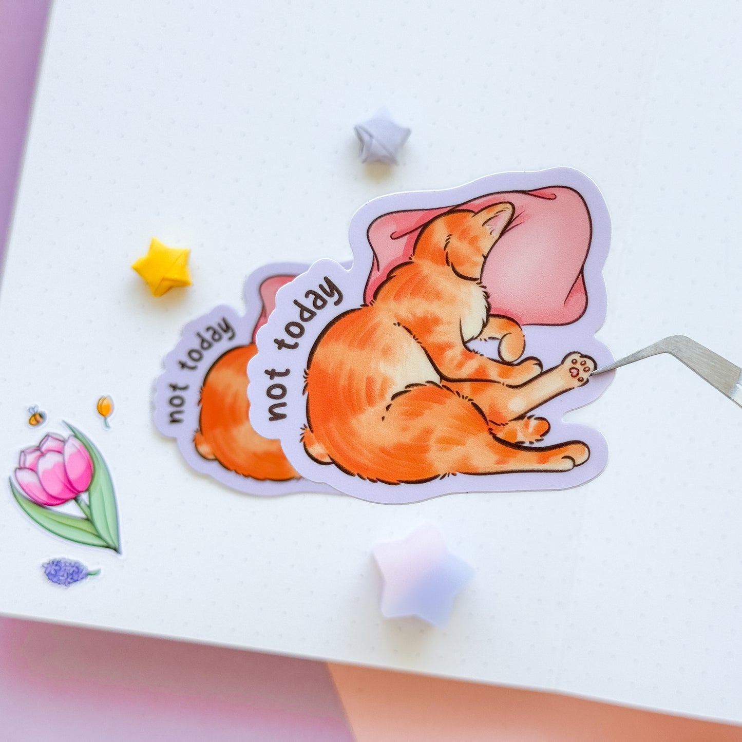 Not Today sticker