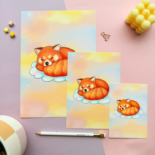 Red Panda Art Print