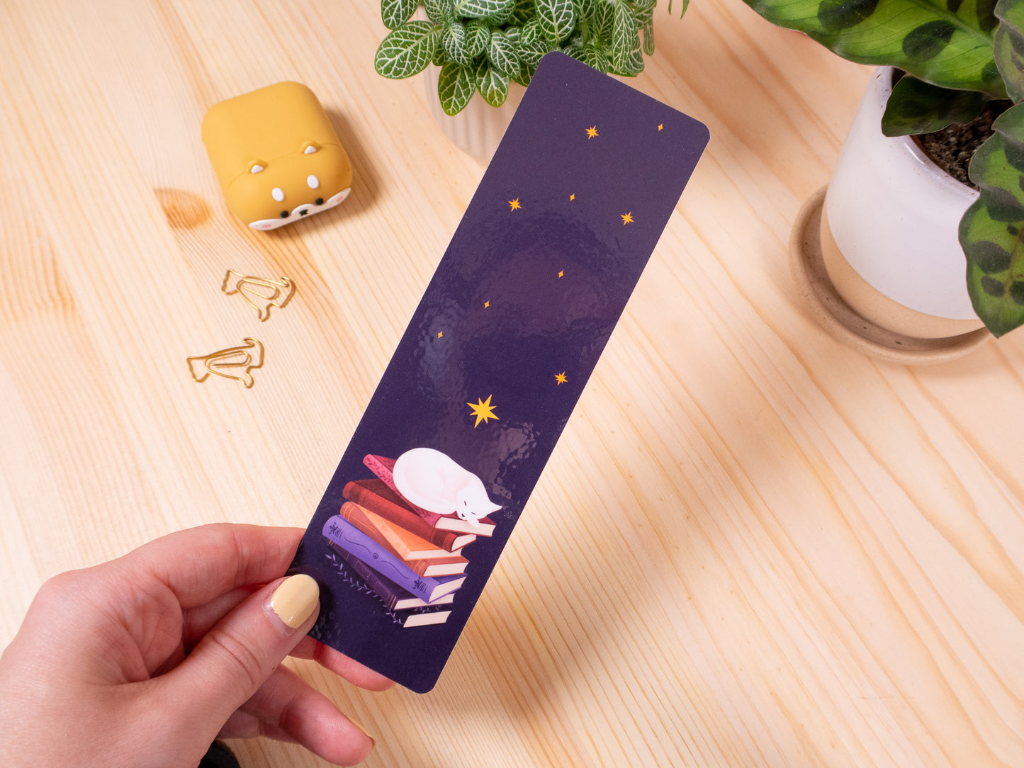 To be read Cat Bookmark