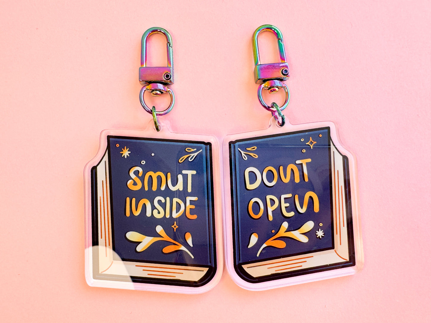 Smut inside don't open - Keychain