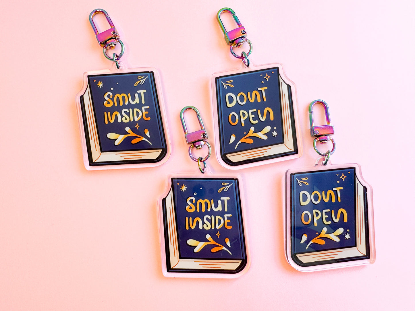 Smut inside don't open - Keychain