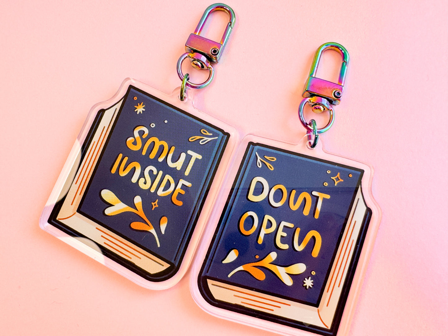 Smut inside don't open - Keychain