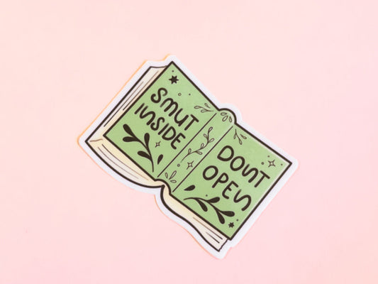 Smut inside don't open Sticker