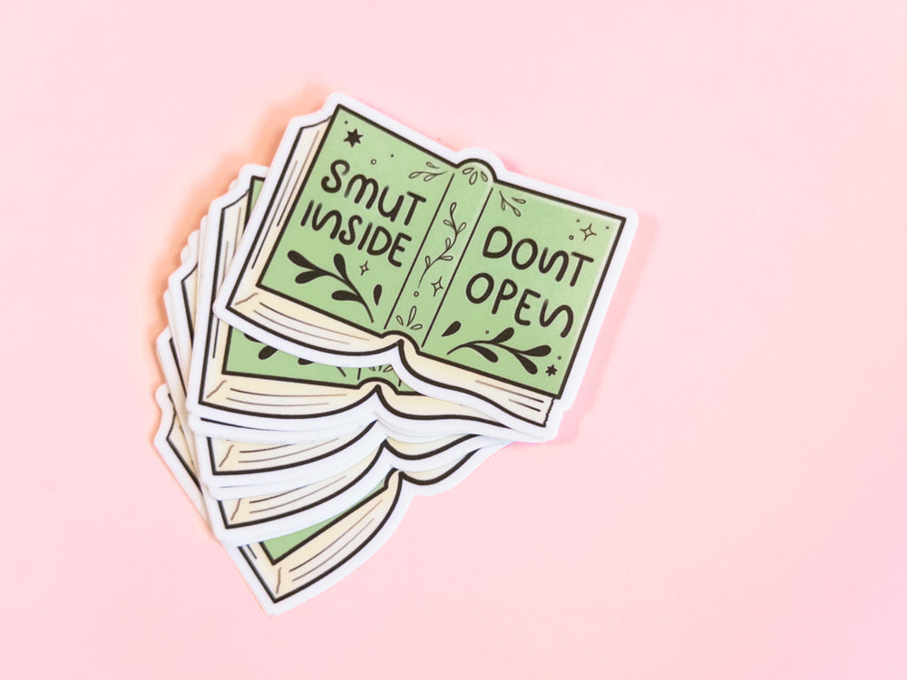 Smut inside don't open Sticker
