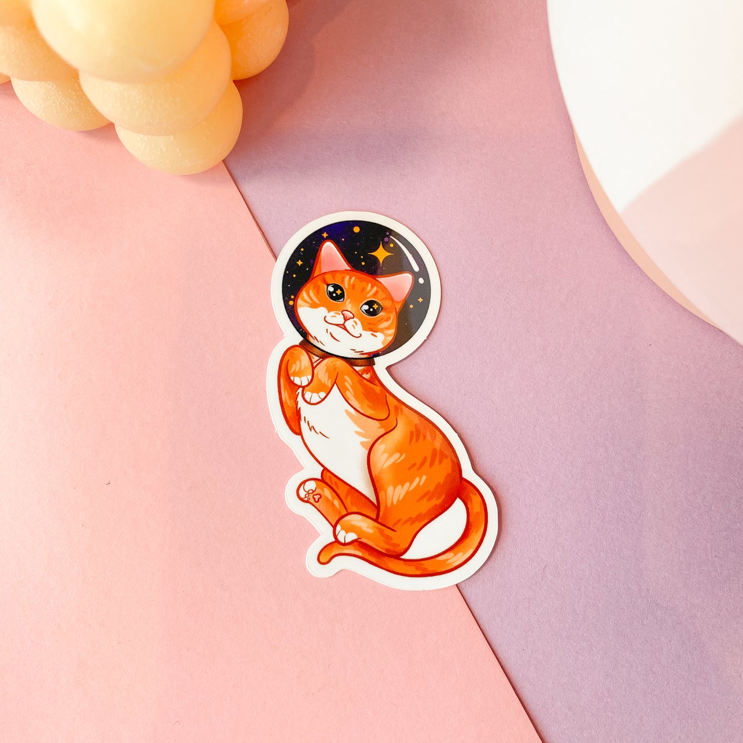 Catstronaut sticker