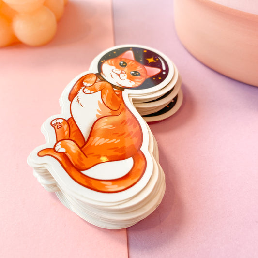 Catstronaut sticker