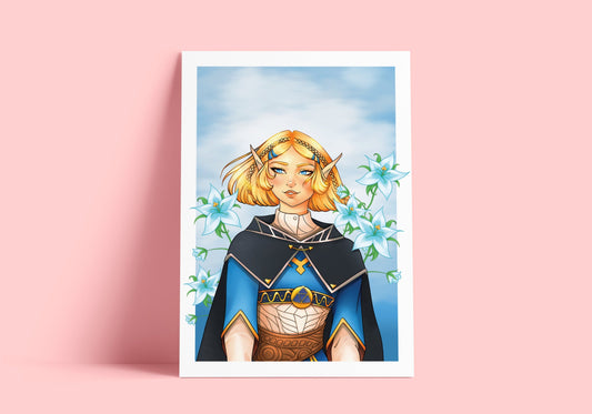 Zelda ToTK Art Print