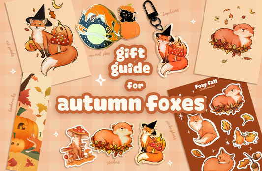 Gift guide for Fox & Autumn lovers