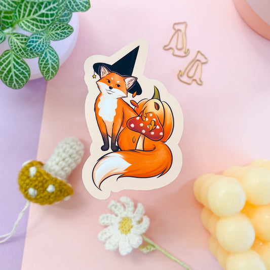 Fox Witch sticker