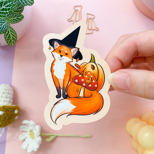 Fox Witch sticker