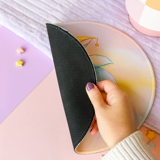 Moon Bunny Mousepad