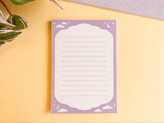Dreamy A6 Notepad