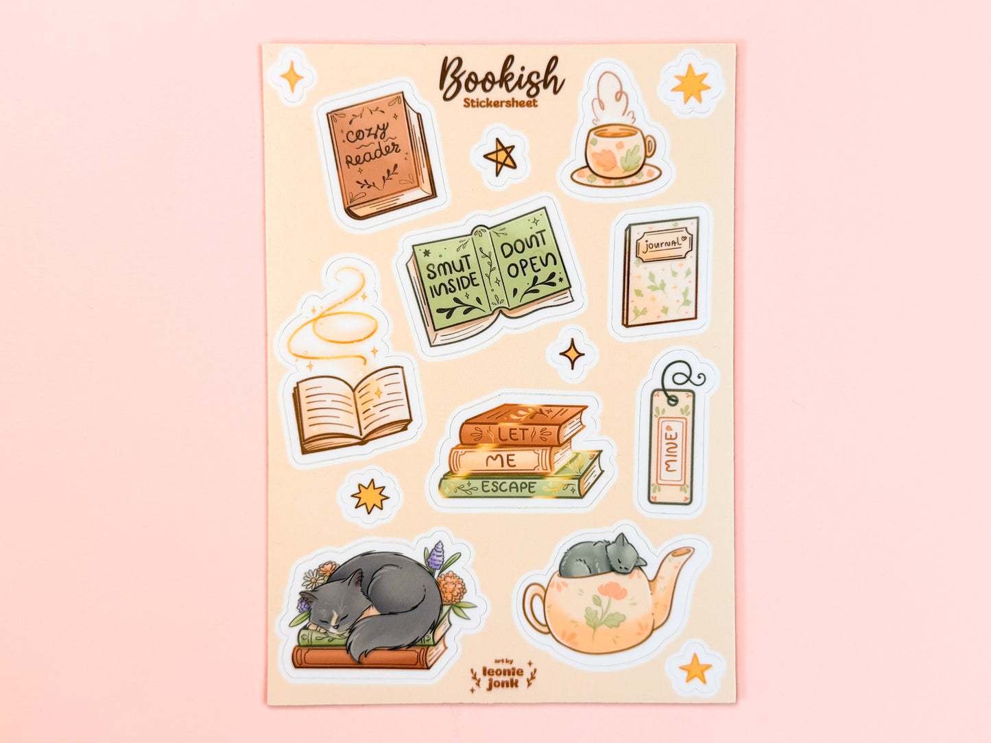 Bookish Stickersheet