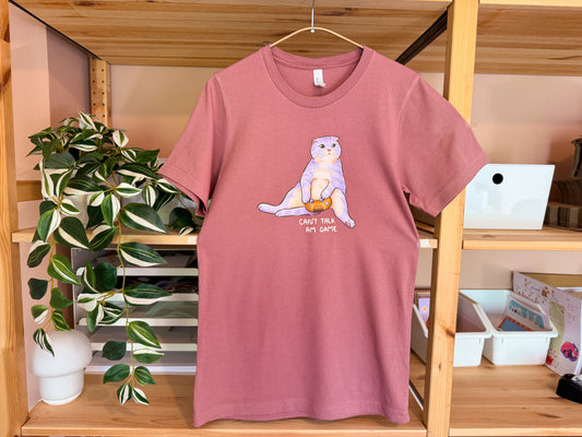 Can't Talk, am game Tshirt - PREORDER