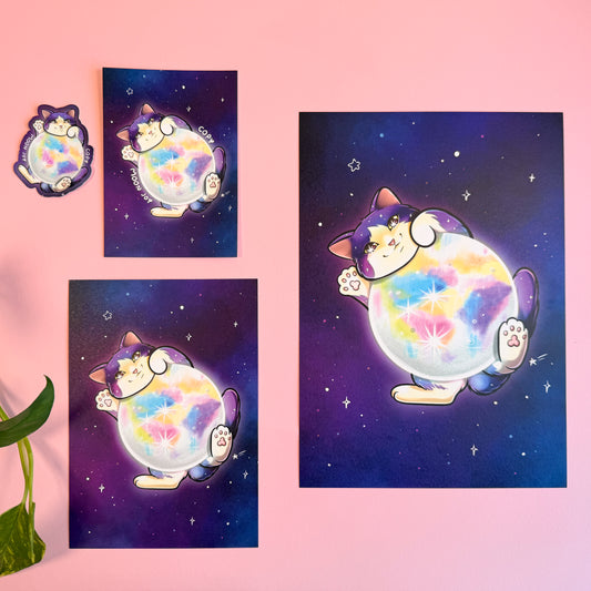 Copy, Moon Joy - Art Print