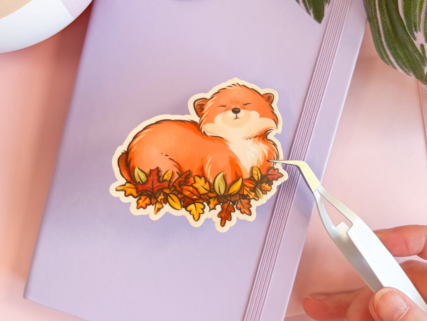 Fox Cub Sticker