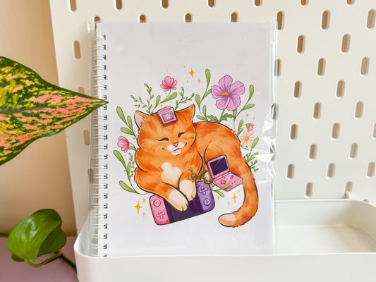 Gamer Kitty Sticker book
