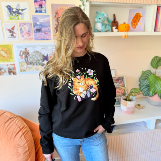 Gamer Kitty Sweatshirt - PREORDER