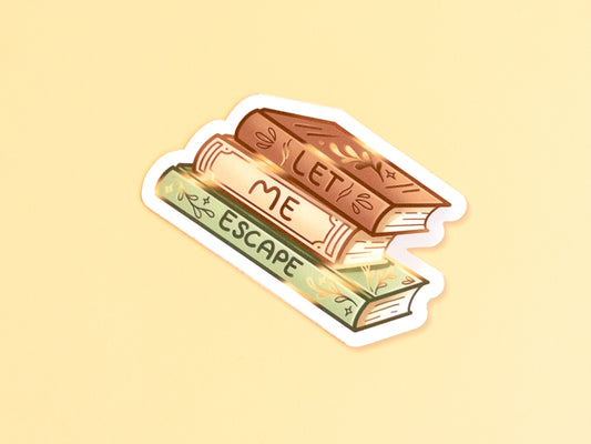 Let me escape Sticker