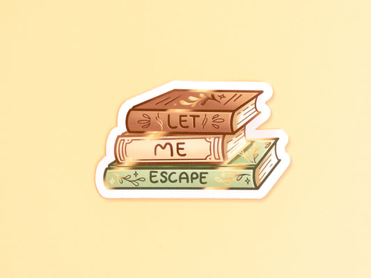 Let me escape Sticker